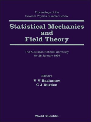 cover image of Statistical Mechanics and Field Theory--Proceedings of the Seventh Physics Summer School